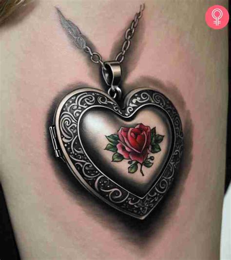 8 Heart Locket Tattoo Ideas That Unlock The Secrets Of Love.